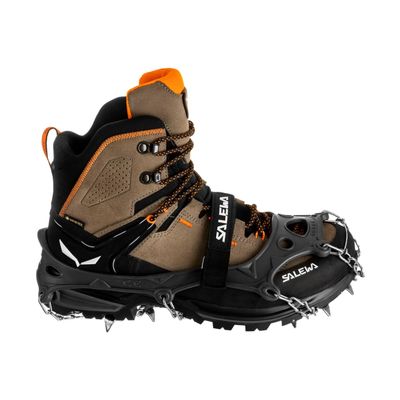 Salewa Puez MTN Spike Crampon, Asphalt/Sangria, XL, Unisex