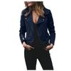 Cdiecer Motorcycle Jacket Women Women Jacket Womens Motorcycle Jacket Cropped Faux Suede Jacket Women Womens Moto Jacket Motorcycle Jacket For Women Women'S Motorcycle Jacket Womens Jacket Women'S view 1