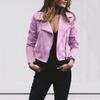 Cdiecer Biker Jacket Women Women'S Faux Suede Jacket Moto Jacket Biker Jacket Women Women Jacket Motorcycle Jackets Moto Jacket Moto Jacket Women Asymmetrical Motorcycle Jacket Motorcycle Jacket view 2