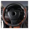 FUERU Car Steering Wheel Cover Set Car Steering Wheel Cover Comfortable Mahogany Grain Ultra-Thin Comfortable Car Interior (Color : 2#) view 1