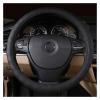 FUERU Car Steering Wheel Cover Set Car Steering Wheel Cover Breathable Leather Fashionable Atmosphere Car Interior Birthday Gift (Color : 2#) view 1