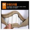 FUERU Car Steering Wheel Cover Set Car Steering Wheel Cover Breathable Leather Fashionable Atmosphere Car Interior Birthday Gift (Color : 2#) view 4