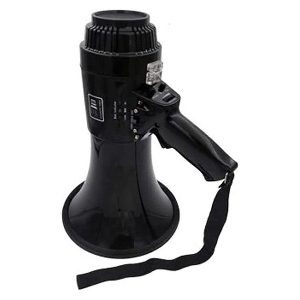 Bullhorn 35w High Power Megaphones Portable with Built-in Siren Adjustable Volume Control Handheld Megaphone Durable Bullhorn Speaker Portable