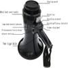 Bullhorn 35w High Power Megaphones Portable with Built-in Siren Adjustable Volume Control Handheld Megaphone Durable Bullhorn Speaker Portable view 3