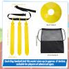 Wettarn 16 Players 10/16 Player Flag Football Belt Set,Blue, Yellow view 4
