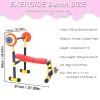 Bench and Leg Press for Kids, Fitness Exercise Equipment for Kids, Children Workout Barbell Dumbbell Weight Set for Ages 3-12 Year Old view 4