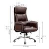 Flexible Office Chair Office Chairh Comfortable Desk Chair Adjustable Height Managerial Chairs Study Computer Chair Ergonomics Executive Chairs Cozy view 2
