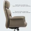 Flexible Office Chair Office Chairh Comfortable Desk Chair Adjustable Height Managerial Chairs Study Computer Chair Ergonomics Executive Chairs Cozy view 3