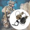 HEARFALCOM Tactical Headset Comta III Tactical Helmet ARC Rail Adapter Non-Military Edition Noise Canceling Pickup Shooting Headset with V2 u94 ptt for Hunting Airsoft (CB) view 3