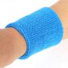 BESPORTBLE 2pairs Sports Sweatbands for Men Women Absorbent Elastic Wrist Guards for Golf Tennis Basketball Running Easy to Clean and Reusable view 2