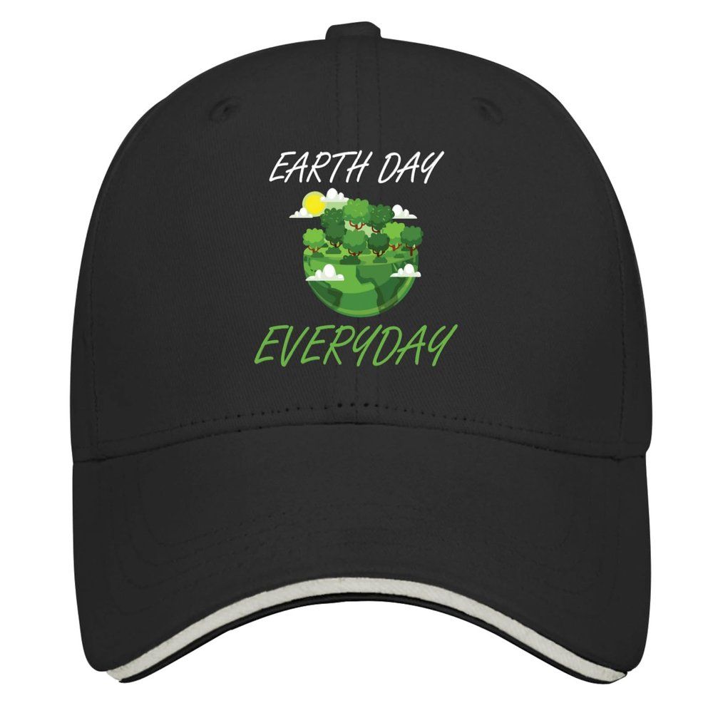 Caps Earth Day Everyday Dad Hats for Men Vintage Denim Hat Adjustable