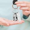 Back to School Decorations Teachers Gift - Custom keychain It Takes a Big to Teach Little Minds Photo Personalized Keychain view 4