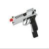 GoldenBall X Vorsk Airsoft Tactical VM9 Gas Blowback Airsoft Pistol - Silver view 3