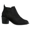 Ladmiple boots for women low heel black Women's Ankle Boots Thick Heel Chunky Stacked Low Block Heels Side Zipper Cowboy Cowgirl Western Fall Short Booties 2024 view 1