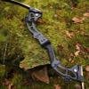 AMEYXGS Archery 64''Takedown recurve Bow/Hunting Bow Set has 30 35 40 45 50 55LB Aluminum-Magnesium Alloy Handle, Bamboo Sheet Glass Fiber Bow Limbs for RTH (35 lb, only Bow) view 2