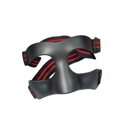 Nose Guards Face Guard Protective Basketball Mask Guard Adjustable Face Mask Face for Athletic Women Men Exercise Teenagers, Red Black Band
