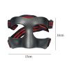 Nose Guards Face Guard Protective Basketball Mask Guard Adjustable Face Mask Face for Athletic Women Men Exercise Teenagers, Red Black Band view 3