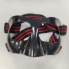 Nose Guards Face Guard Protective Basketball Mask Guard Adjustable Face Mask Face for Athletic Women Men Exercise Teenagers, Red Black Band view 4
