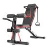 RIEJIN Adjustable Weight Bench-Foldable Workout Bench Press for Full Body Strength Training, Incline Decline Bench with Fast Folding view 1