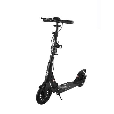 GLDDFDG Scooter for Adults &Teens,8" Big Wheels Kick Scooter with 3 Adjustable Height, Lightweight,Dual-Brake,Folding Scooter with Anti-Slip Deck for Kids Ages 8 Years And Up, 330Lbs Weight Capacity,B