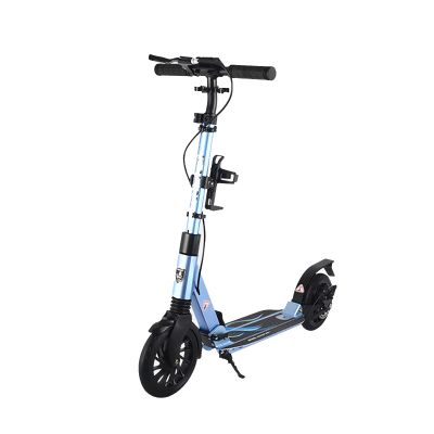 GLDDFDG Scooter for Adults &Teens,8" Big Wheels Kick Scooter with 3 Adjustable Height, Lightweight,Dual-Brake,Folding Scooter with Anti-Slip Deck for Kids Ages 8 Years And Up, 330Lbs Weight Capacity,B