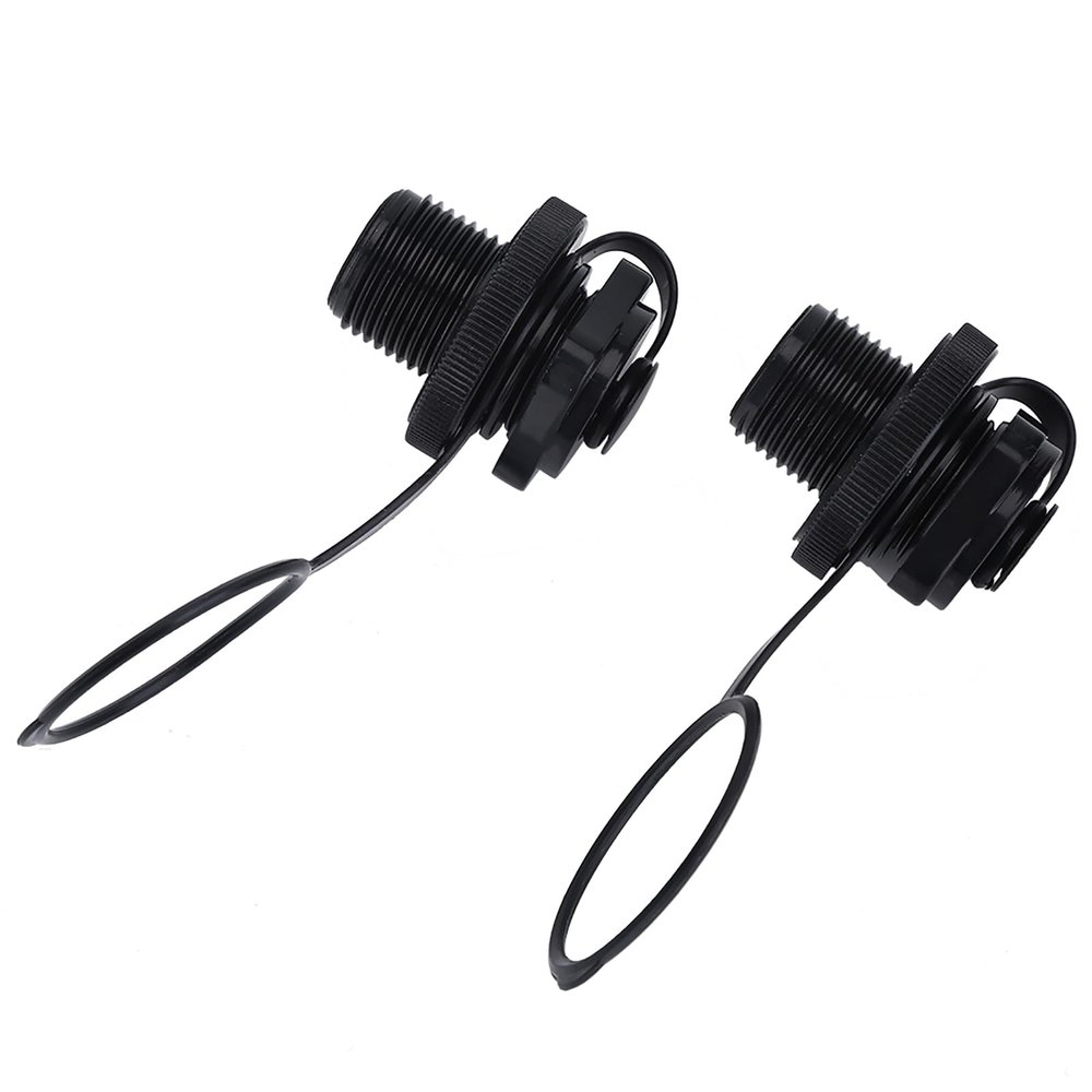 Replacement Air Valve for Inflatable Pool Boat and Rubber Dinghy, 2-Piece Screw Valve Kit