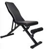 RIEJIN Adjustable Weight Benches, Adjustable Weight Bench Folding Weight Bench, 3 Sec Fast Folding Workout Bench for Decline/Incline/Bench Press view 1