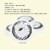JHKJ 8 Pack Light Up Inline Replacement Wheels 72mm/76mm/80mm Replacement Wheel with Bearings 85A Flash Wheel for Indoor/Outdoor,72mm view 3