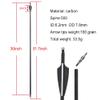 AMEYXGS Archery 64''Takedown recurve Bow/Hunting Bow Set has 30 35 40 45 50 55LB Aluminum-Magnesium Alloy Handle, Bamboo Sheet Glass Fiber Bow Limbs for RTH (35 lb, Bow Set) view 4