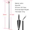 AMEYXGS Archery 64''Takedown recurve Bow/Hunting Bow Set has 30 35 40 45 50 55LB Aluminum-Magnesium Alloy Handle, Bamboo Sheet Glass Fiber Bow Limbs for RTH (45 lb, Bow Set) view 4