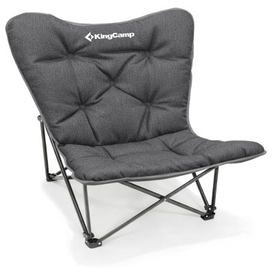 KingCamp Butterfly Chair Oversized XL Camping Chairs for Adults Padded Folding Comfy Camp Chairs 300lbs Heavy Duty with High Back for Bedroom Living Room Dorm Rooms Outdoor Patio Lawn