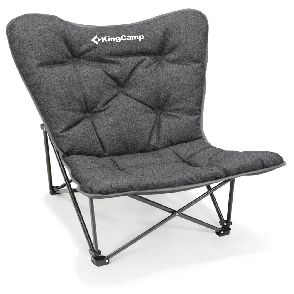 KingCamp Butterfly Chair Oversized XL Camping Chairs for Adults Padded Folding Comfy Camp Chairs 300lbs Heavy Duty with High Back for Bedroom Living Room Dorm Rooms Outdoor Patio Lawn