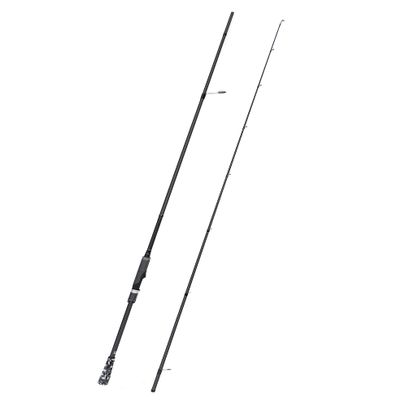 BLUEWING Surfcaster Spinning Rods Premium Carbon Fiber Fishing Pole Portable 2 Piece Design with Fuji Stainless Steel Guides, 810