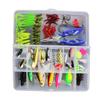 BESPORTBLE 101-piece -in-one Fishing Lure Set Full Tackle Box Treble Hooks for Freshwater Saltwater view 1