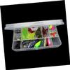 BESPORTBLE 101-piece -in-one Fishing Lure Set Full Tackle Box Treble Hooks for Freshwater Saltwater view 3