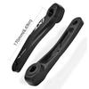 LHHL Square Taper Crankset Bikes 170mm Mountain Bike Aluminum Alloy Crank Arm Set 104/64BCD 32/34/36/38T Narrow Wide Chainring Support Single/Double/Triple Chainring (Color : Gold 170mm, Size : 38T) view 2