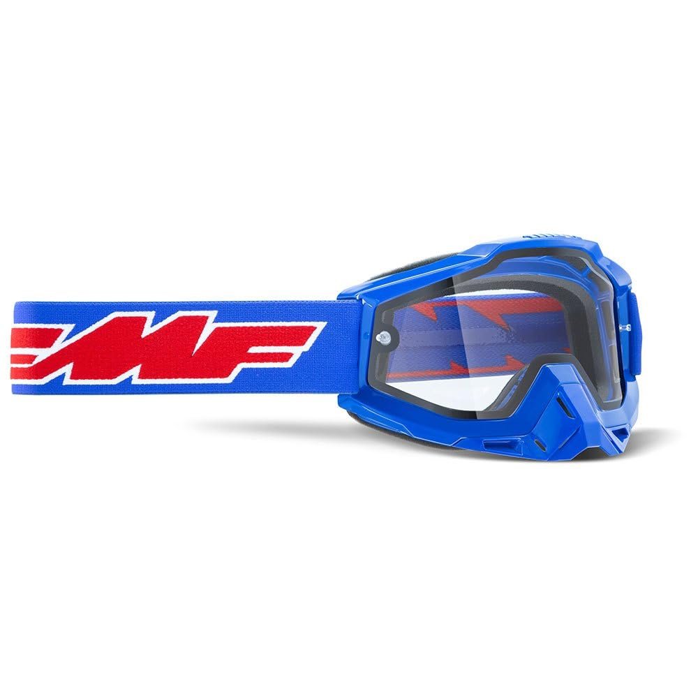 Fmf PowerBomb Enduro Rocket Goggles OSFM Rocket Blue/Clear Lens