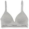 Calvin Klein Kids Girls' Seamless Hybrid Bra 2-Pack, Heather Gray/White, 34A view 4
