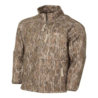 Avery Tec Fleece Pullover Zip Heavyweight Warmth, Wind Resistant, YKK Zippered Chest Pocket Outdoor Hunting & Casual Wear (US, Alpha, Medium, Regular, Regular, Bottomland)