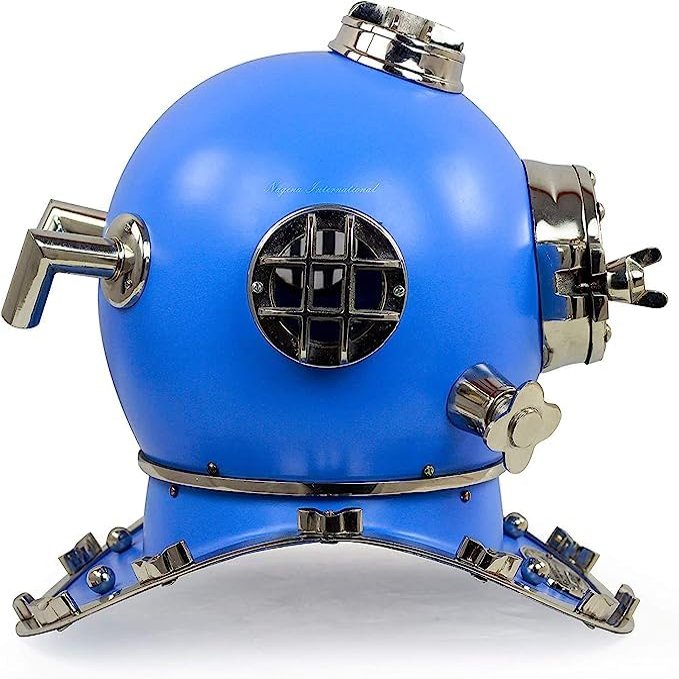 18" Helmet Scuba Diving | Nautical Maritime Ship's Decorative Helmet