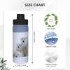 Rhomba Sport Double Layer Stainless Steel Water Kettle Outdoor Leak-Proof Wide Mouth Polar Bears Snow Drinking Bottle 18 Oz For Camping Hiking Climbing Running view 4