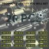 .300 Blk Ammo Can Stickers - Organize and Identify Your Ammunition Collection for Gunsmiths and Armorer -Decal Label 9MM 5.56 7.62 12GA .22 .223 .308 .300 .380 .45 (20 Pack) view 3