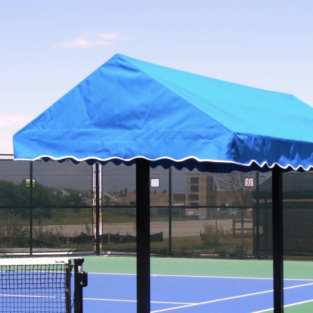 SunTrends Replacement Canvas for Tennis Court Cabanas, Forest Green (6-Foot)