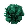 chass Youth Girls Cheerleading Pom - Solid Color with Kap Handle for Dance, Sports, Celebrations (Sold Individually) (Forest Green) view 1