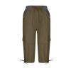 XUNRYAN Cargo Pants Women Baggy Parachute Pants Trendy Y2K Pants Streetwear Womens Capri Hiking Pants with Multi Pockets view 4