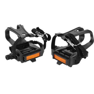Aluminum Mountain Pedals, Dual DU Bearings Bike Accessories, Lightweight and Durable for Outdoor Cycling, for Mountain and Road Bikes