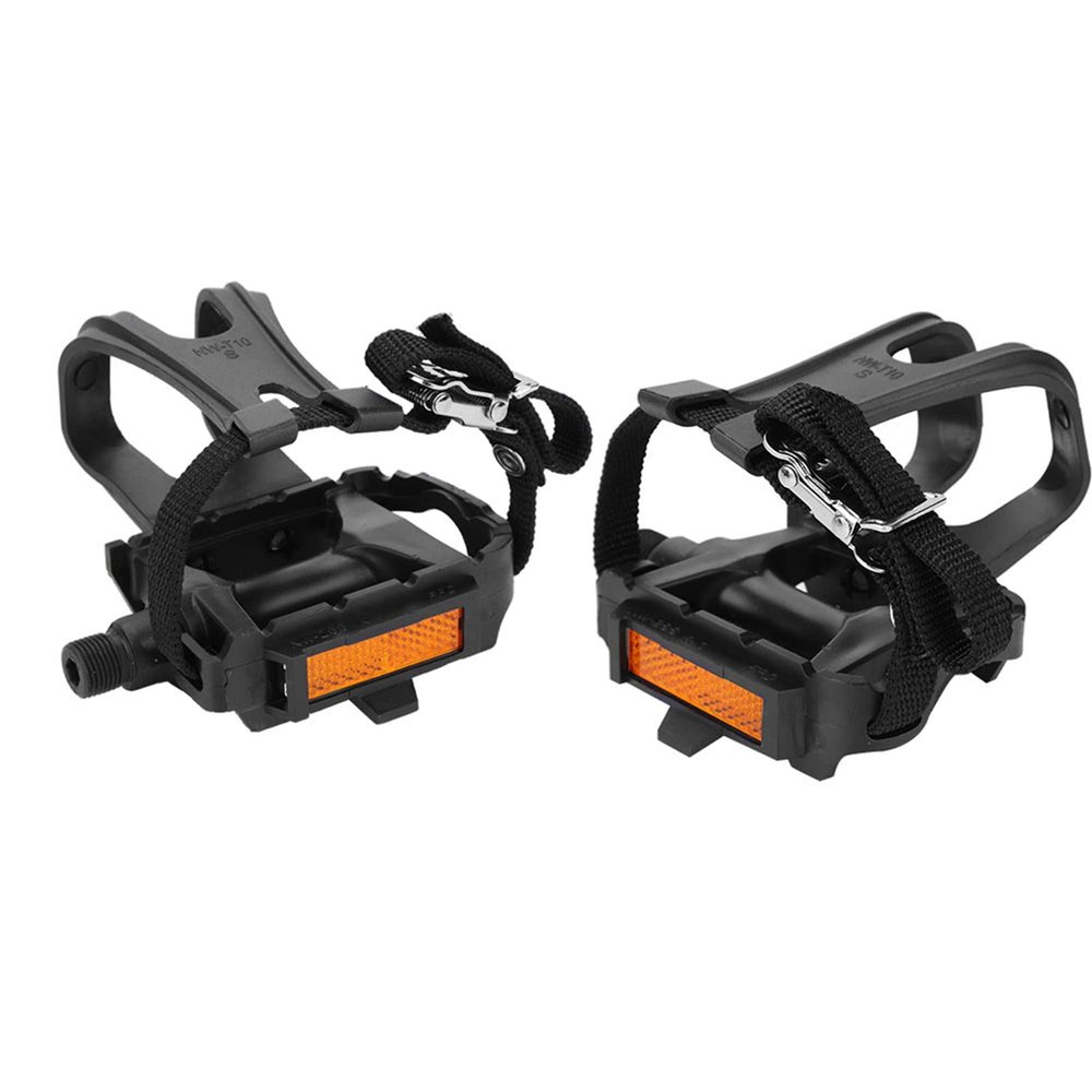 Aluminum Mountain Pedals, Dual DU Bearings Bike Accessories, Lightweight and Durable for Outdoor Cycling, for Mountain and Road Bikes
