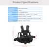 Aluminum Mountain Pedals, Dual DU Bearings Bike Accessories, Lightweight and Durable for Outdoor Cycling, for Mountain and Road Bikes view 2