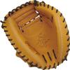 Rawlings | HEART OF THE HIDE TRADITIONAL Baseball Catcher's Mitt | Right Hand Throw | 33" - One-Piece Solid Web | Tan view 3