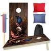 CornholeGamesUSA Professional Cornhole Set with Bags - Regulation Size Corn Hole Boards - Bean Bag Toss Game for Adults - Includes Score Tower and Carry Bag view 1